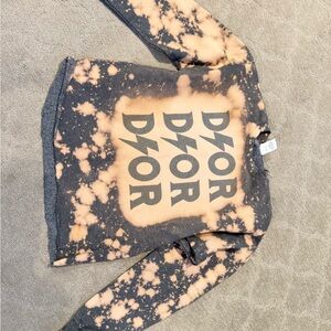 Dior Graphic Tie-Dye Sweatshirt